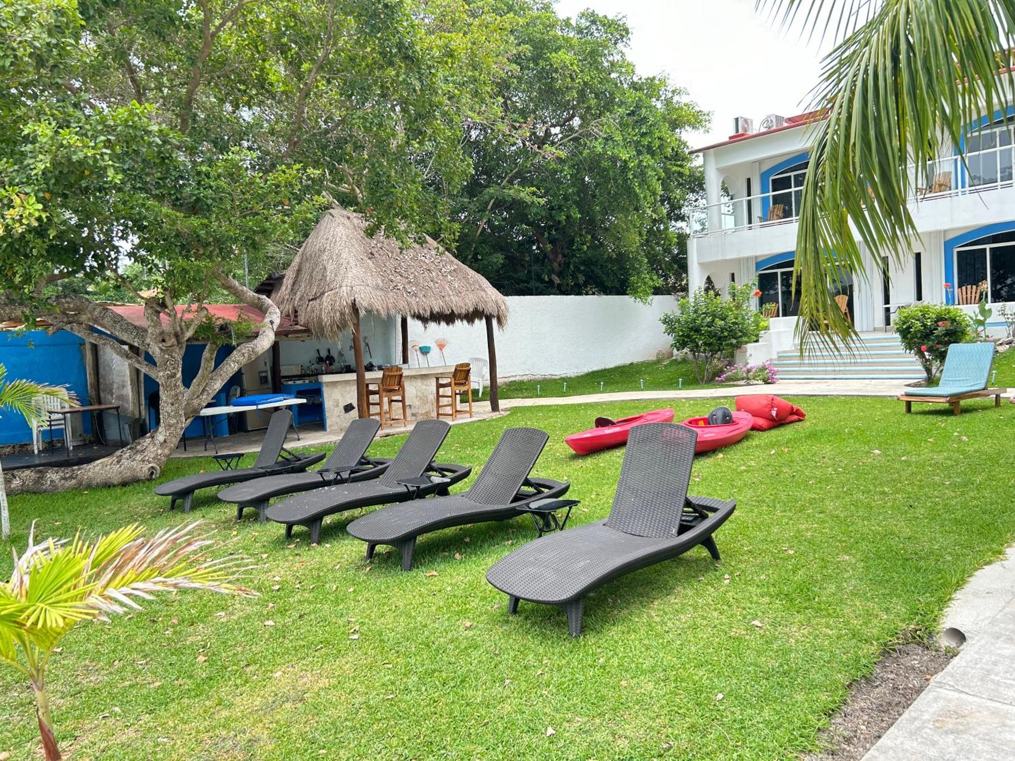 Apartmán Departamentos Blue Bacalar Exteriér fotografie