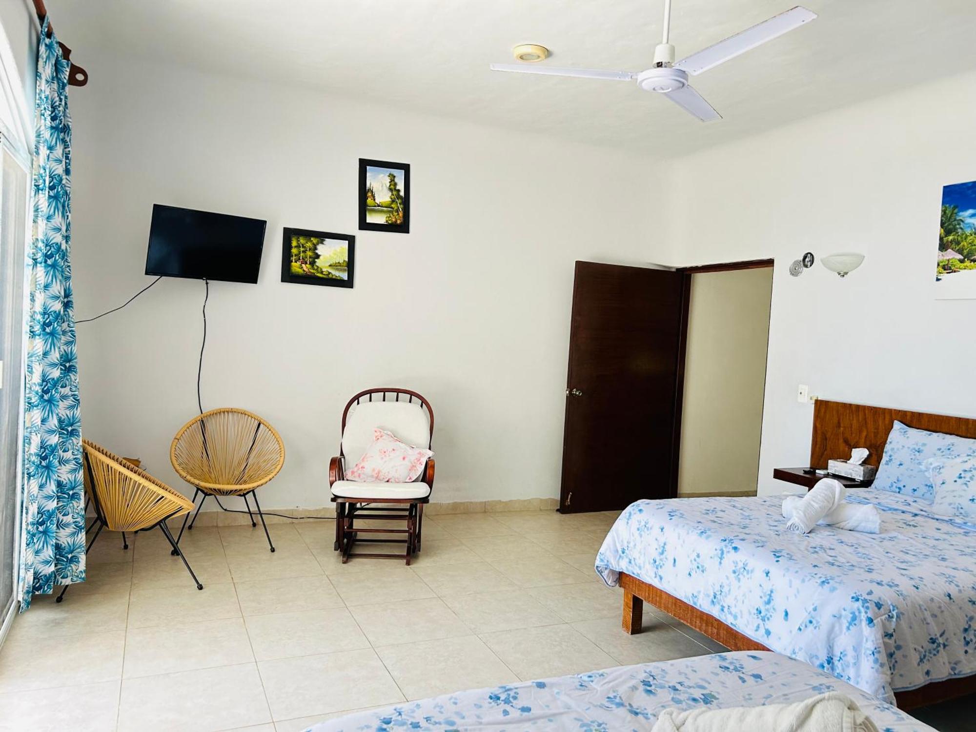 Apartmán Departamentos Blue Bacalar Exteriér fotografie