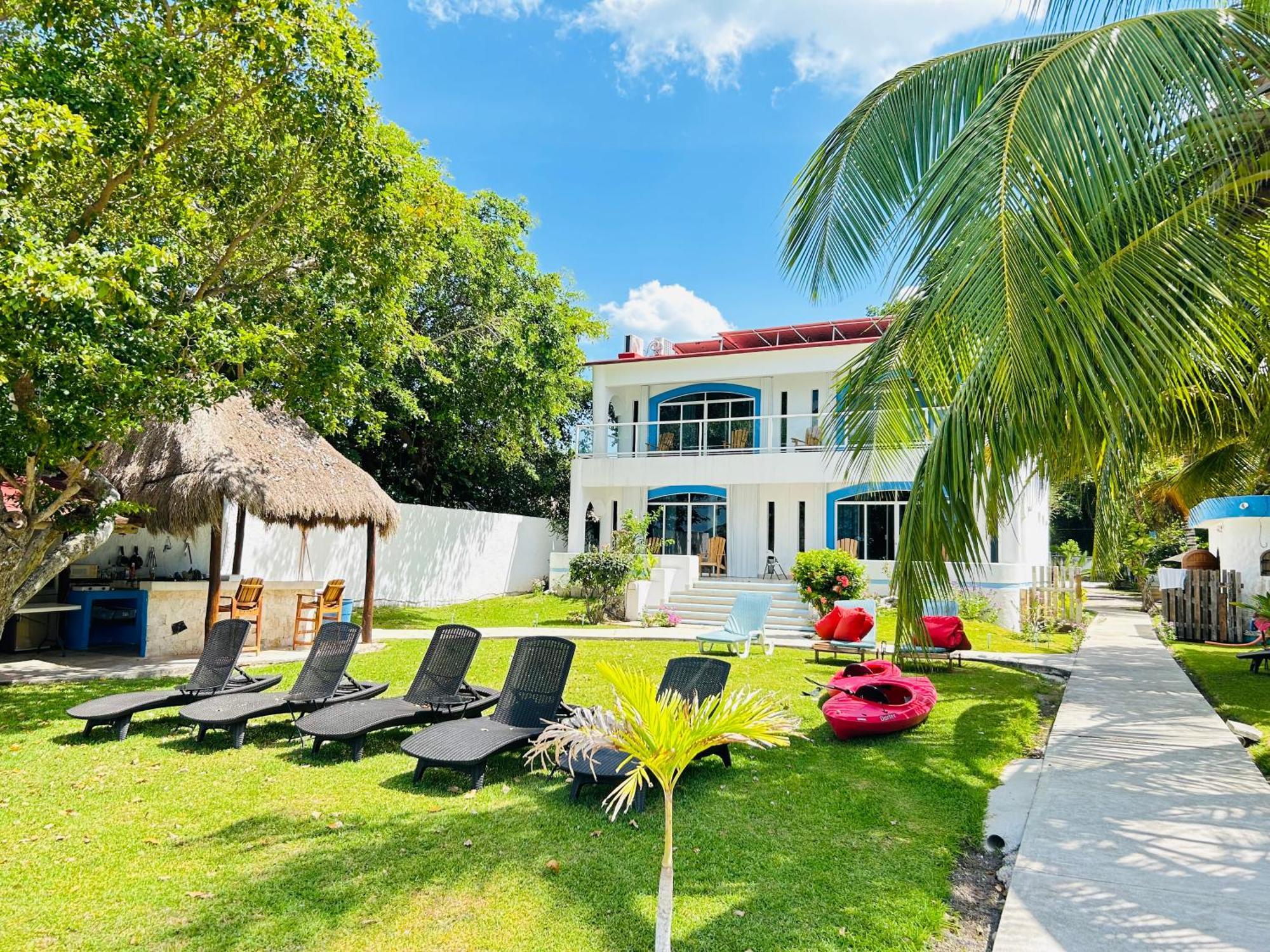 Apartmán Departamentos Blue Bacalar Exteriér fotografie