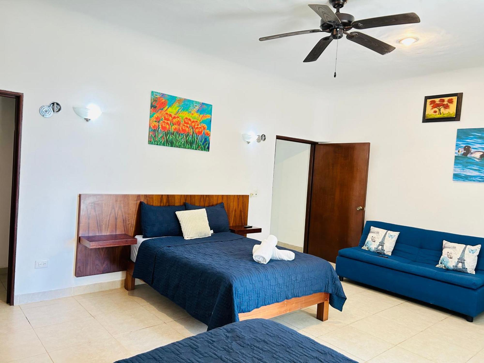 Apartmán Departamentos Blue Bacalar Exteriér fotografie